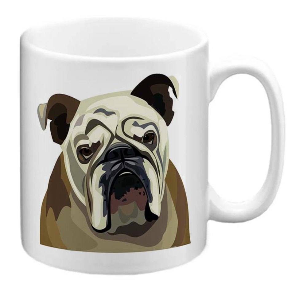 Sublimation Print Bulldog Mug