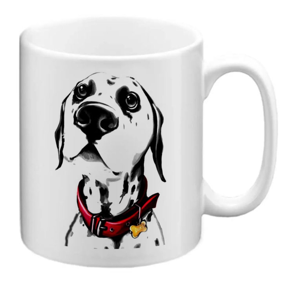 Sublimation Print Dalmation Dog Mug