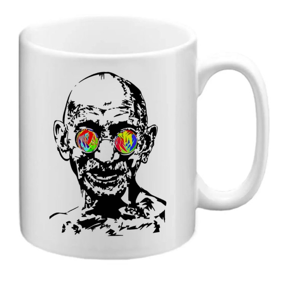 Sublimation Print Gandhi Mug