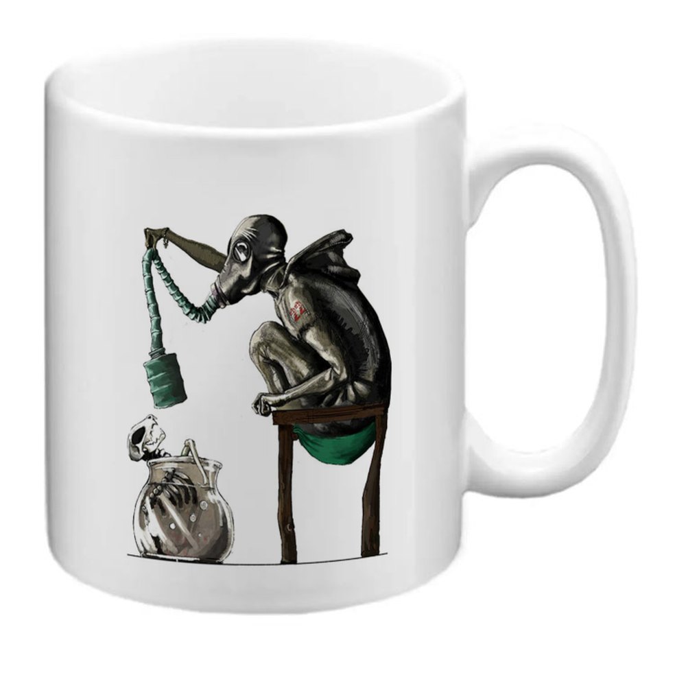 Sublimation Print Gas Mask Mug
