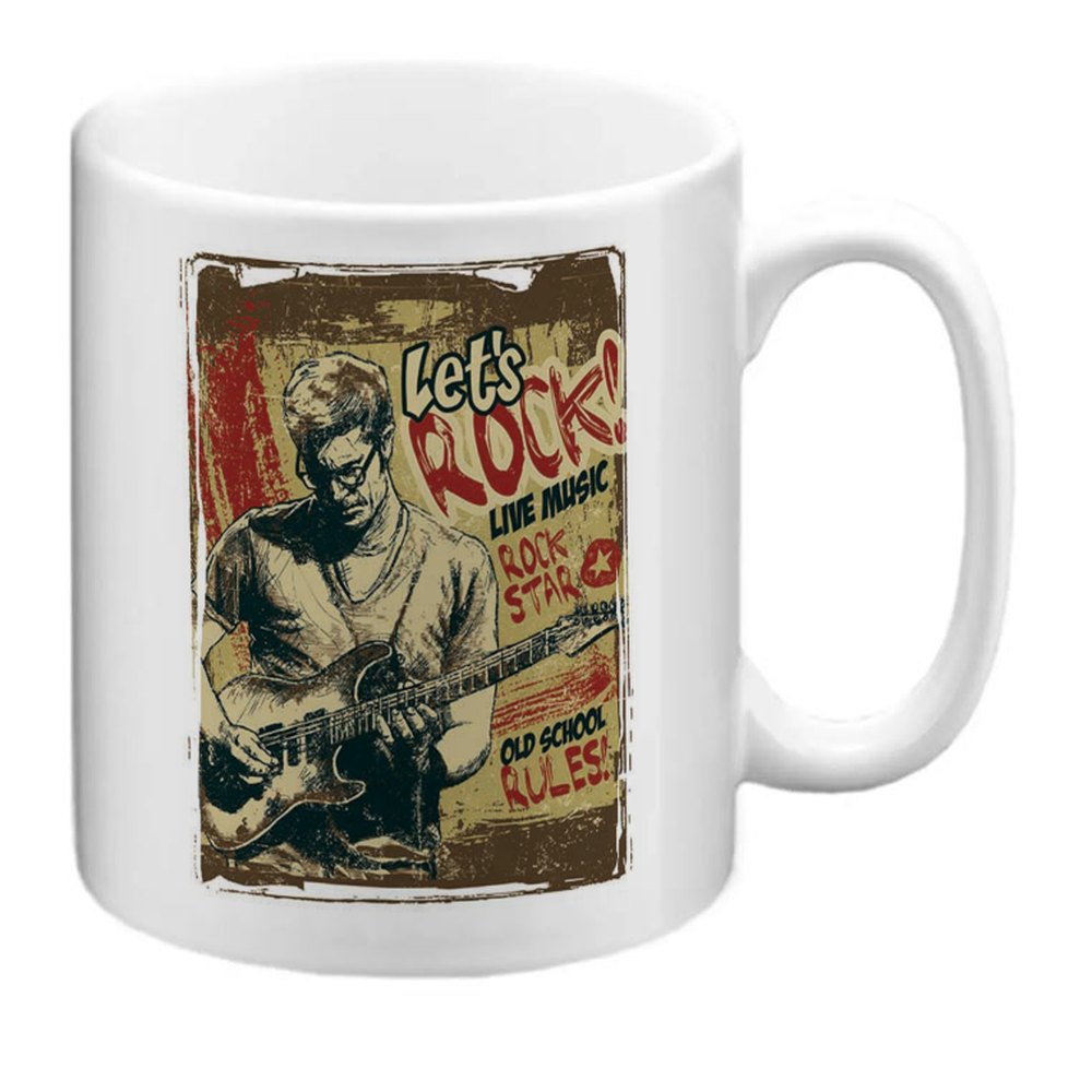 Sublimation Print Lets Rock Mug