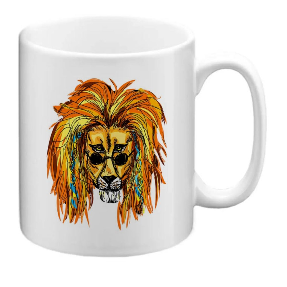 Sublimation Print Lion Mug