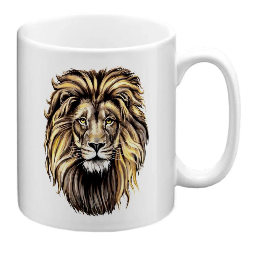 Sublimation Print Lion Mug