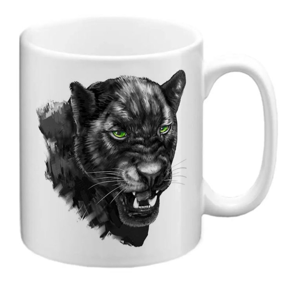 Sublimation Print Panther Mug