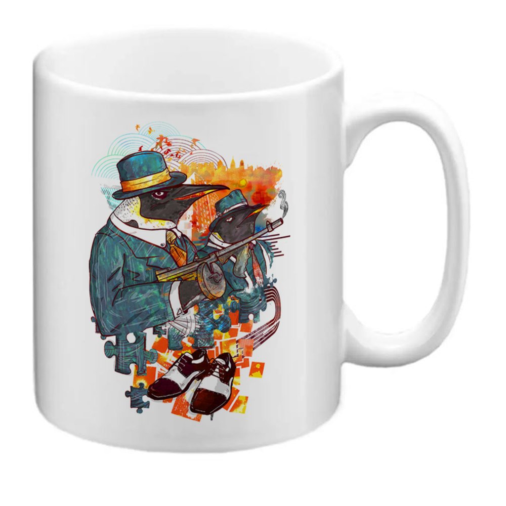 Sublimation Print Penguins Mug