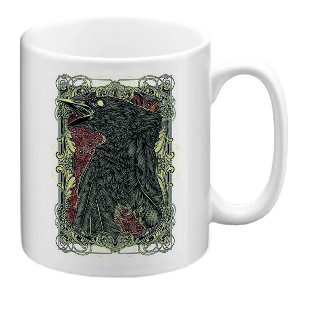 Sublimation Print Raven Mug