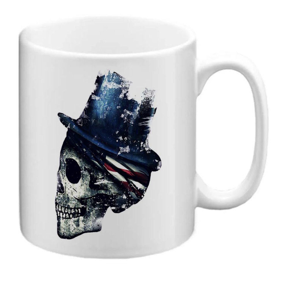 Sublimation Print Skull Mug