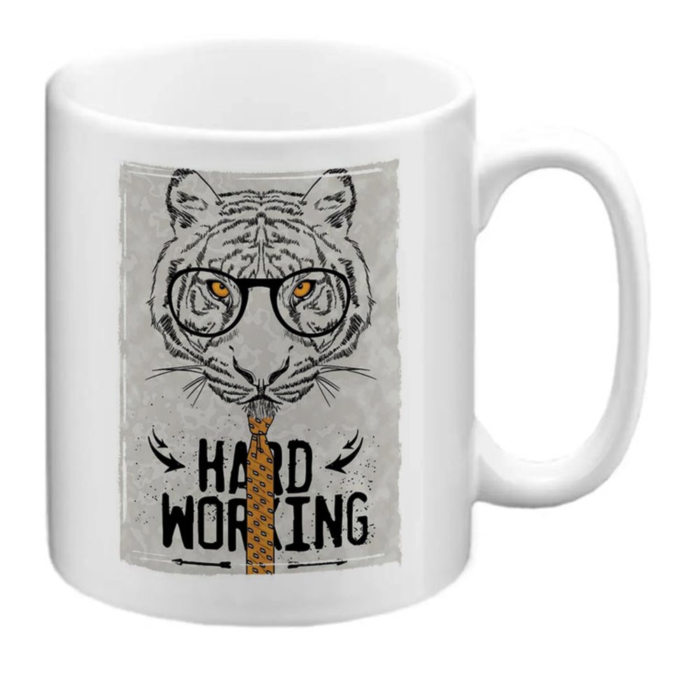 Sublimation Print Tiger Mug